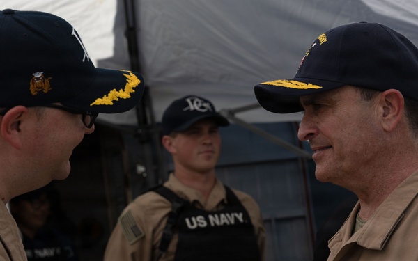 Naval Surface Force Atlantic (COMNAVSURFLANT) Visits Naval Station Mayport