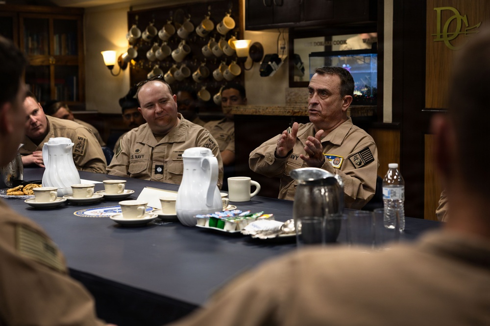 Naval Surface Force Atlantic (COMNAVSURFLANT) Visits Naval Station Mayport