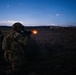 U.S. Soldiers conduct live fire exercise after dark