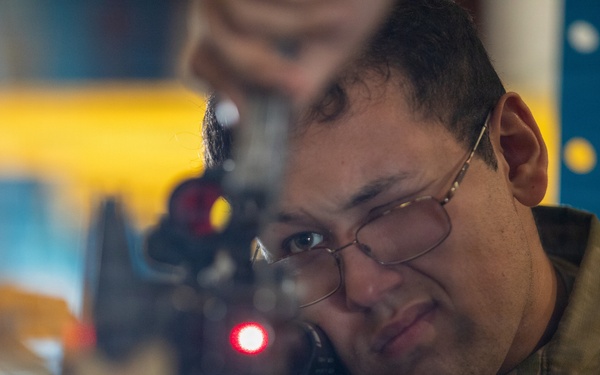 164th Air Defense Artillery Soldiers Receive Individual MILES Gear at JRTC