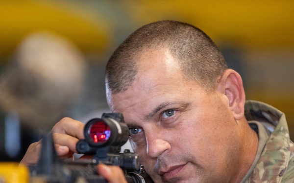 3-265 Air Defense Artillery Soldiers Receive Individual MILES Gear at JRTC