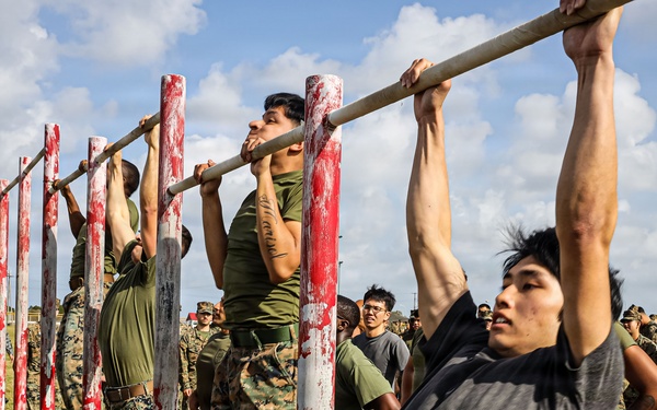 Marines, JASDF compete in field meet