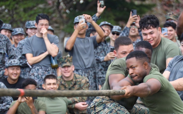 Marines, JASDF compete in field meet