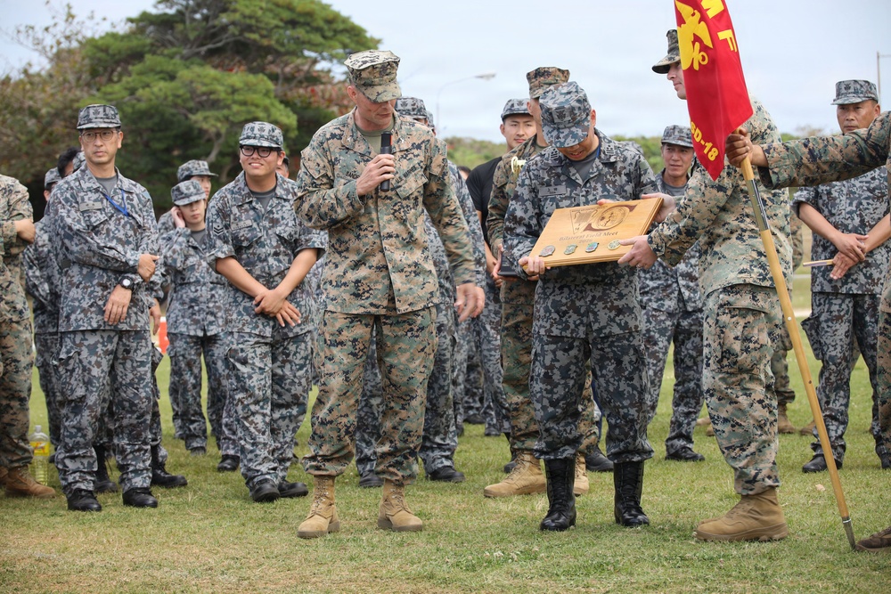 Marines, JASDF compete in field meet