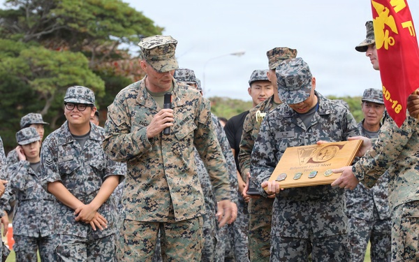 Marines, JASDF compete in field meet
