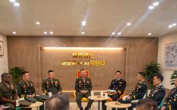 Marine Forces Korea senior enlisted leader meets with ROK Marine Corps leadership
