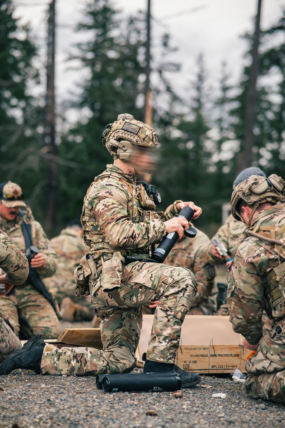 1st SFG(A), 5th SFAB, 7th ID enhance combat power with joint mortar training