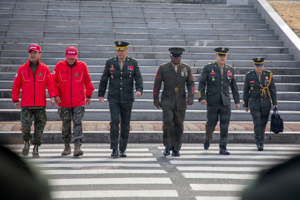 Marine Forces Korea attends ROK Marine Corps noncommissioned officer graduation