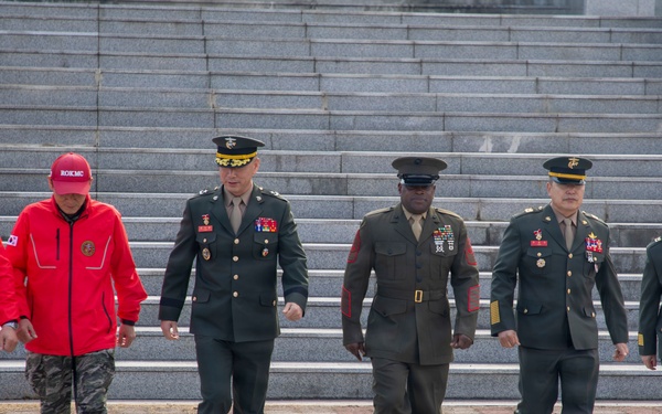 Marine Forces Korea attends ROK Marine Corps noncommissioned officer graduation