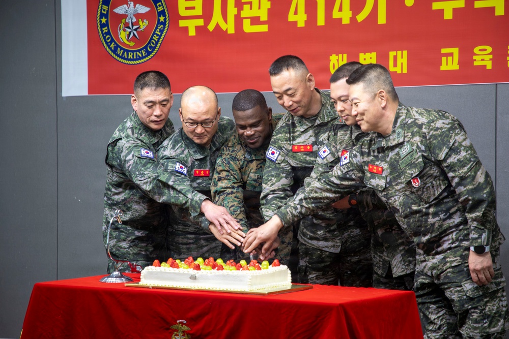 Marine Forces Korea attends ROK Marine Corps noncommissioned officer graduation