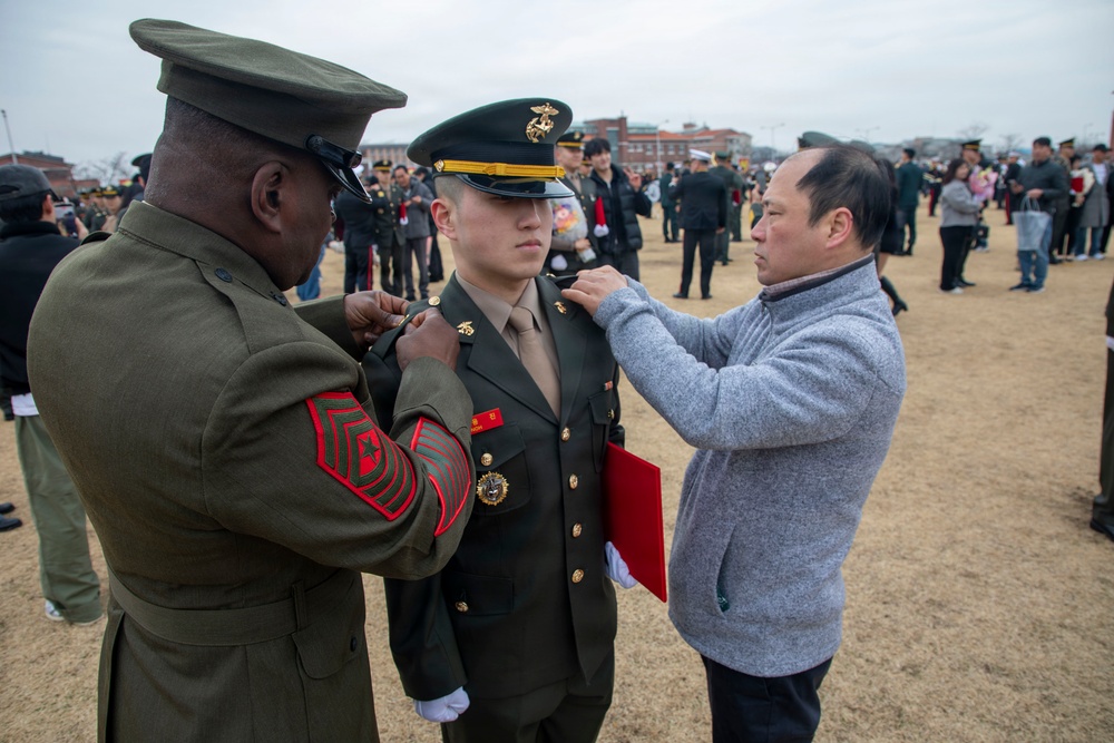 Marine Forces Korea attends ROK Marine Corps noncommissioned officer graduation