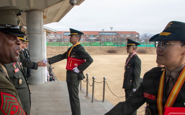 Marine Forces Korea attends ROK Marine Corps noncommissioned officer graduation
