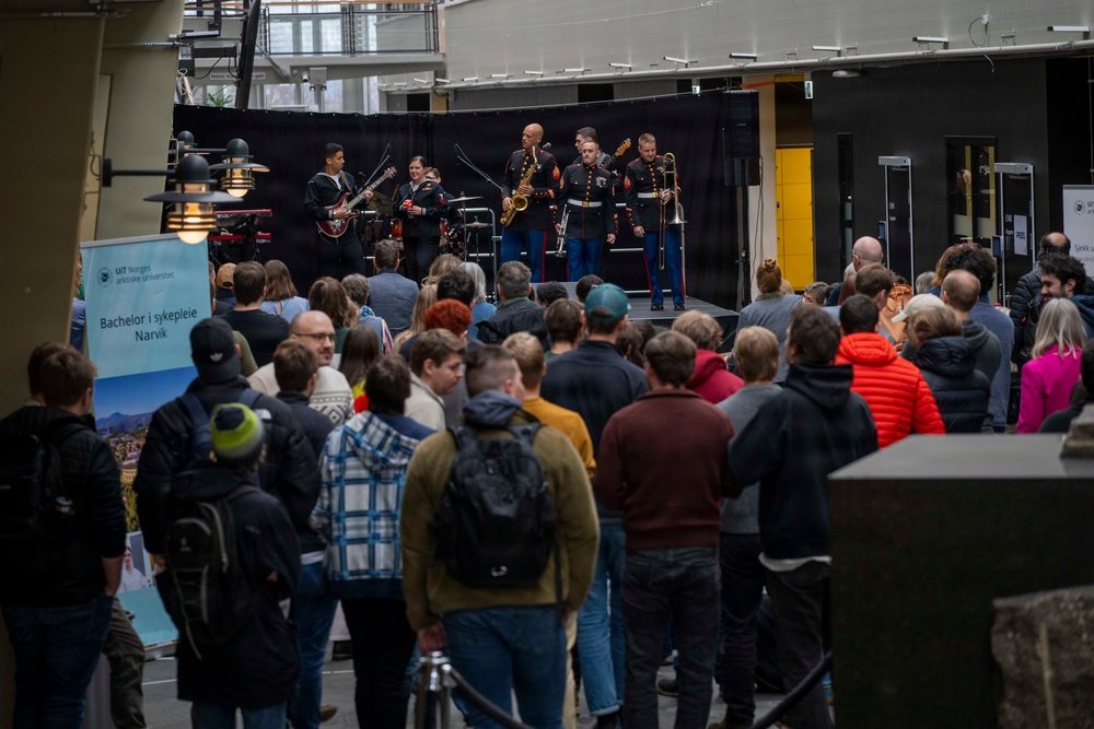CORE26 | U.S. Naval Forces Europe and Africa Band Performs in Norway