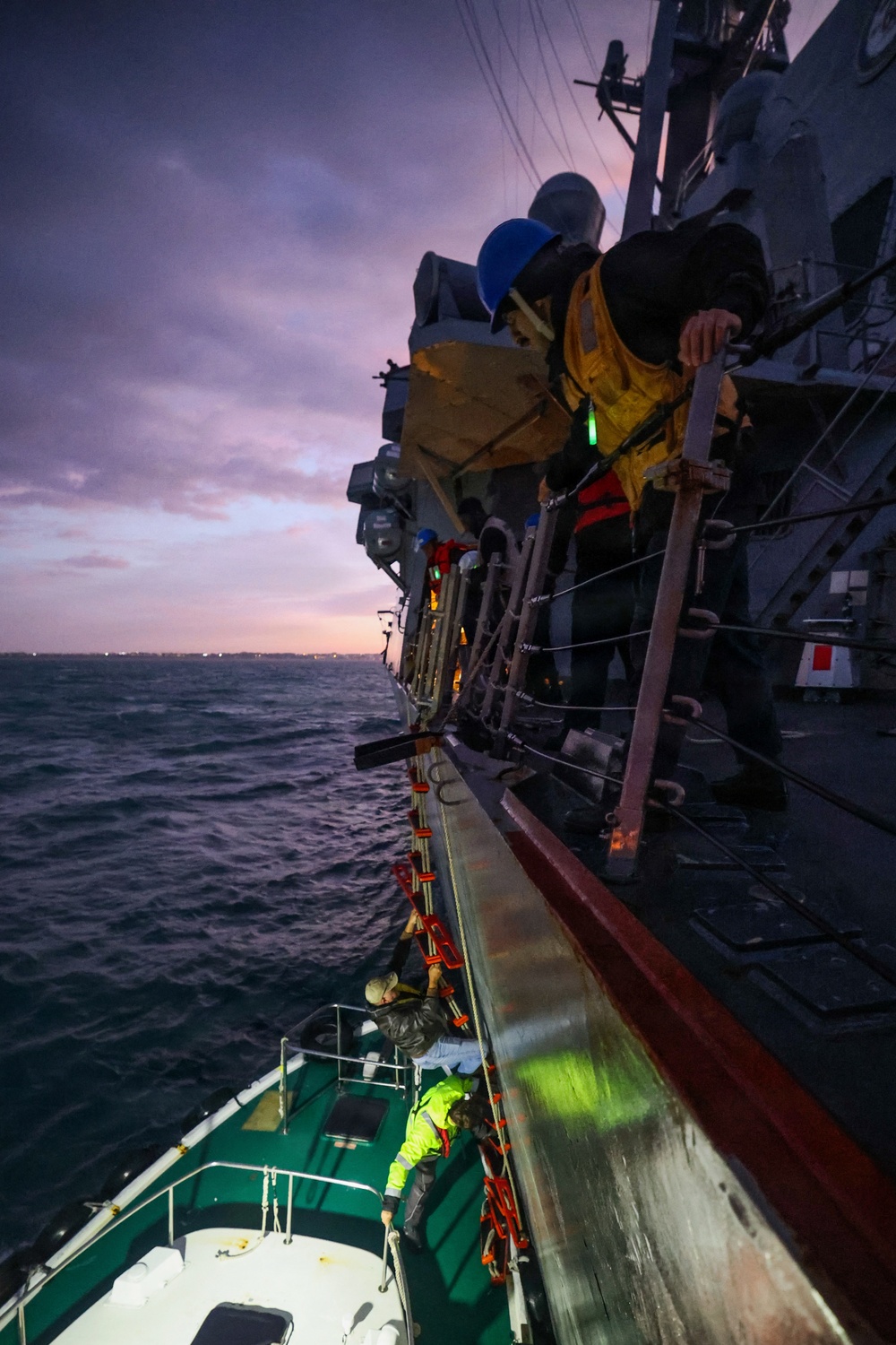 USS Paul Ignatius (DDG 117) pulls into Naval Station Rota, Spain, at the conclusion of a scheduled deployment
