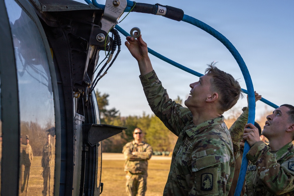 Soldiers with 1-214th GSAB sharpen combat skills during Lethal Cougar
