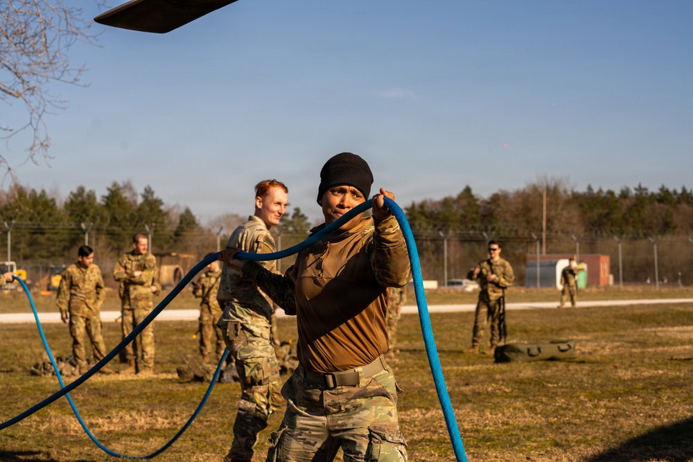 Soldiers with 1-214th GSAB sharpen combat skills during Lethal Cougar