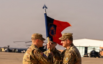 12th CAB Headquarters and Headquarters Company holds change of command ceremony