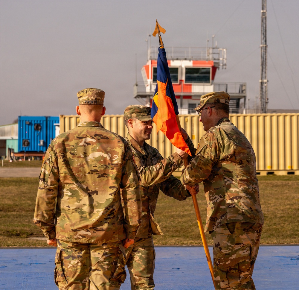 12th CAB Headquarters and Headquarters Company holds change of command ceremony