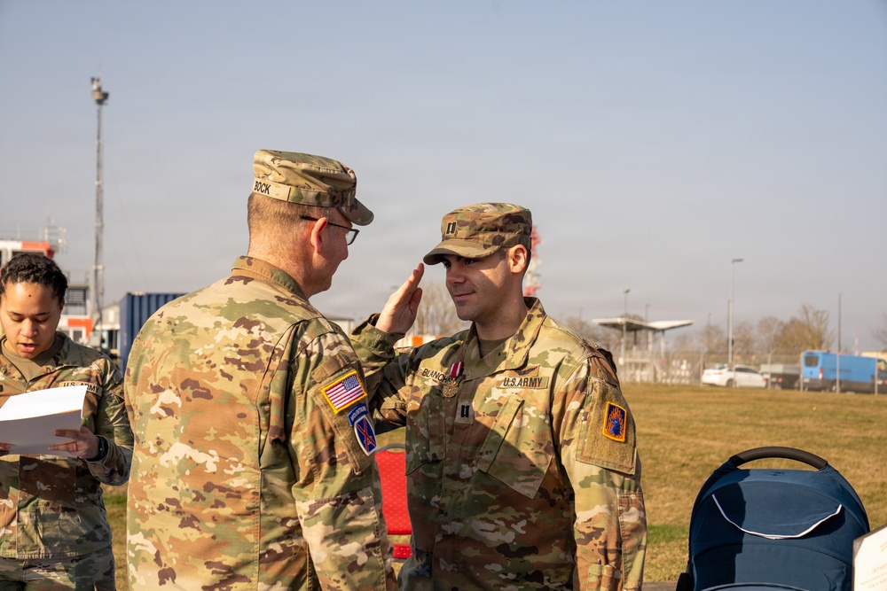 12th CAB Headquarters and Headquarters Company holds change of command ceremony
