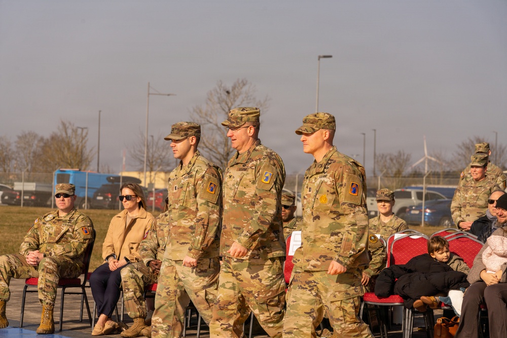 12th CAB Headquarters and Headquarters Company holds change of command ceremony