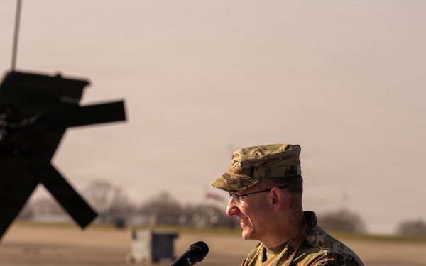 12th CAB Headquarters and Headquarters Company holds change of command ceremony