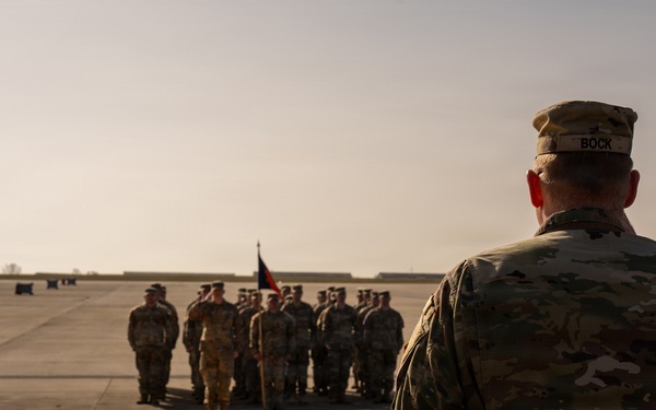 12th CAB Headquarters and Headquarters Company holds change of command ceremony