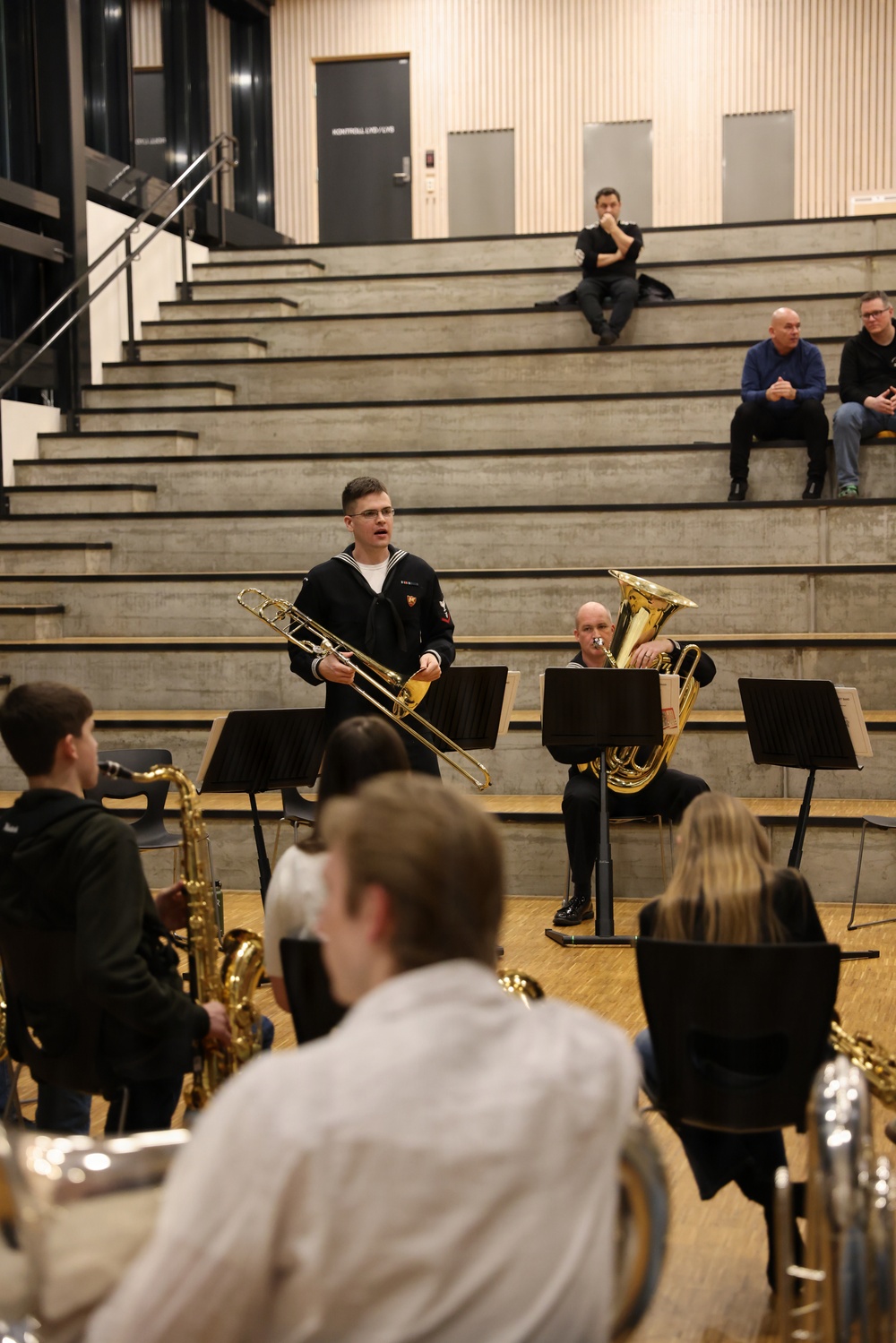 CORE26 | U.S. Naval Forces Europe and Africa Maritime Brass Quintet Community Event in Oslo, Norway