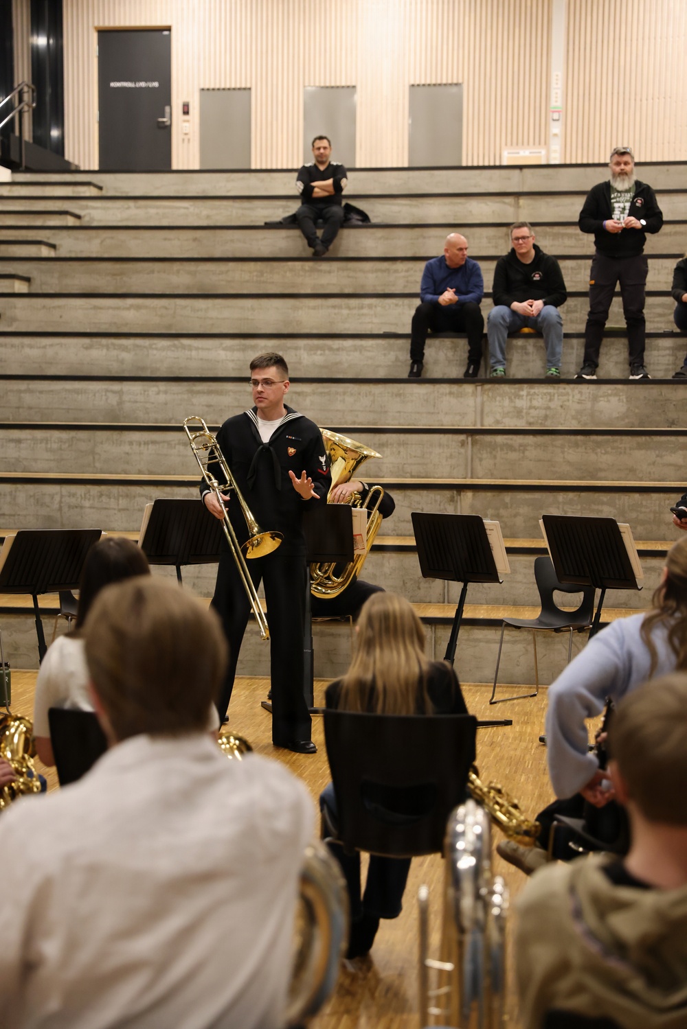 CORE26 | U.S. Naval Forces Europe and Africa Maritime Brass Quintet Community Event in Oslo, Norway