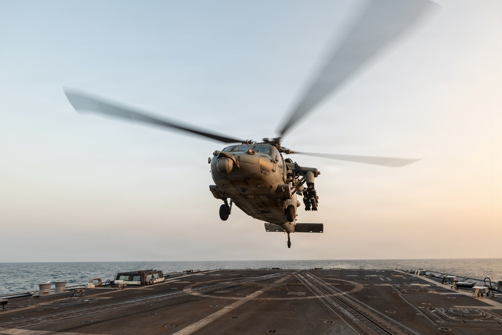 USS Spruance (DDG 111) supports Operation Epic Fury