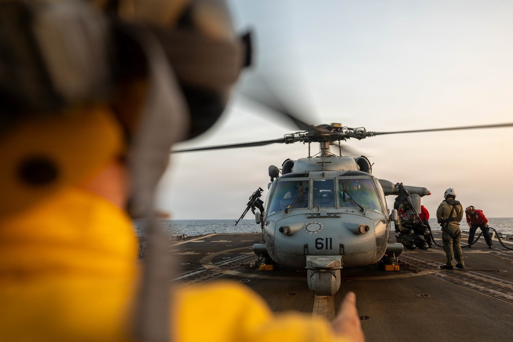 USS Spruance (DDG 111) supports Operation Epic Fury