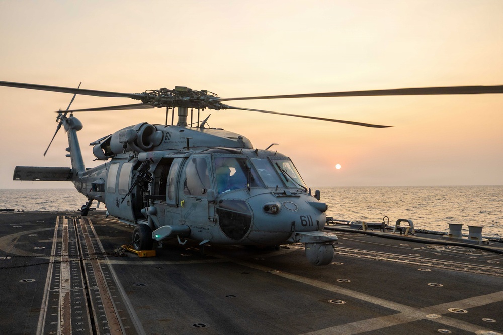 USS Spruance (DDG 111) supports Operation Epic Fury