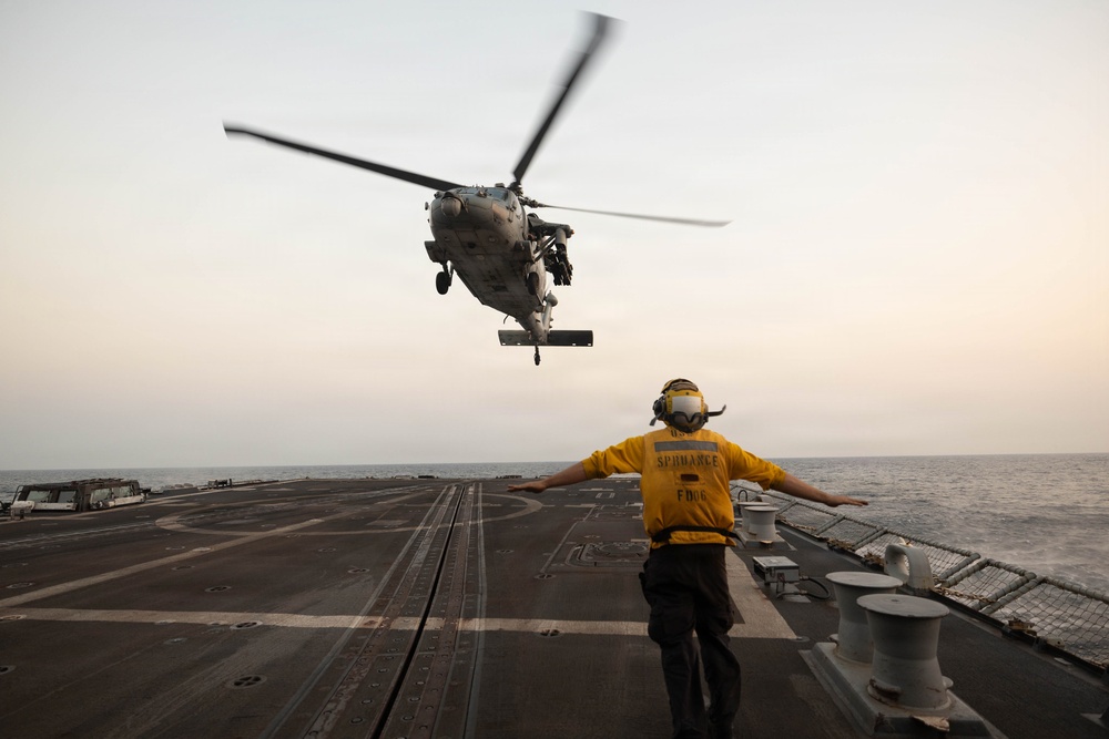 USS Spruance (DDG 111) supports Operation Epic Fury