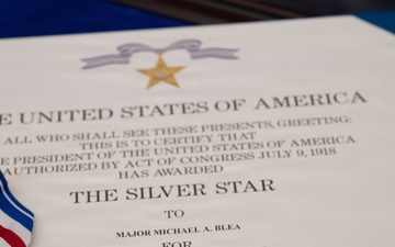 Spangdahlem-based Airman awarded Silver Star for extraordinary heroism during combat operations