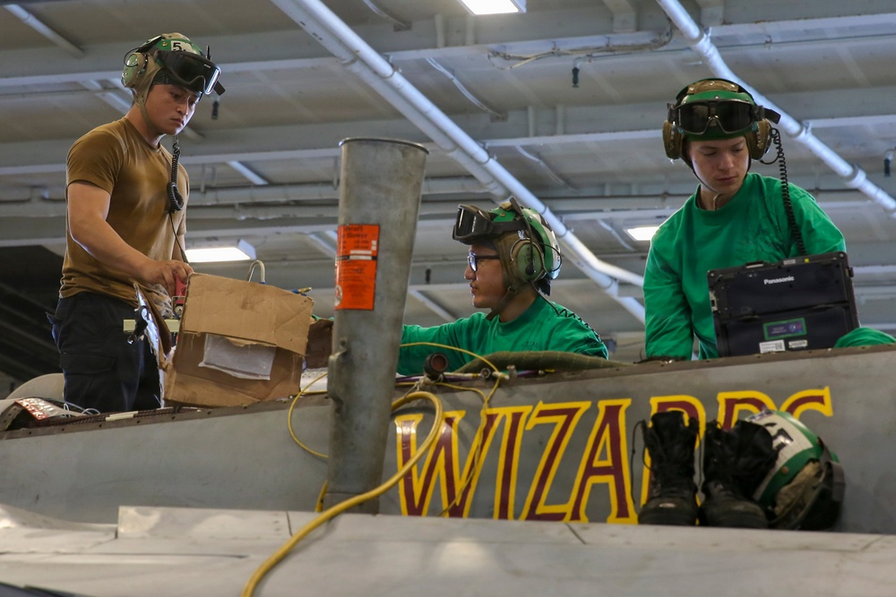 USS Abraham Lincoln (CVN 72) supports Operation Epic Fury