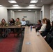 Lt. Col. Burnham Hosts Coffee with the Commander