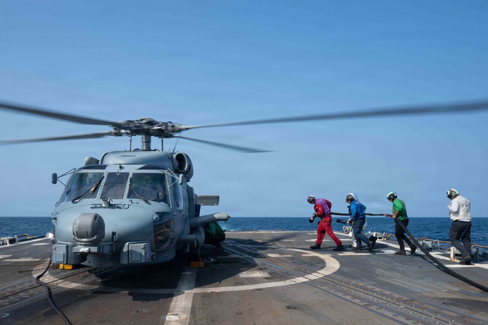 USS Pinckney (DDG 91) supports Operation Epic Fury