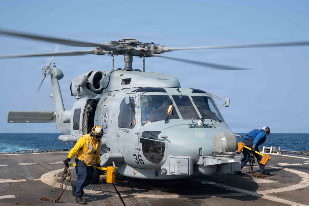 USS Pinckney (DDG 91) supports Operation Epic Fury