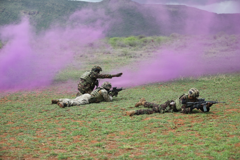US infantry, Kenya Defense Forces rangers conclude bilateral live-fire training during Justified Accord 2026