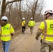 USACE Omaha District Rapid Response Technical Center of Expertise team assesses remediation areas at Potomac Interceptor collapse site