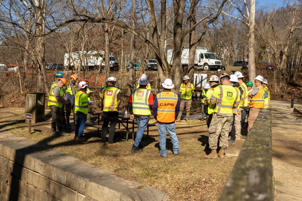 USACE coordinates with interagency partners on remediation planning at Potomac Interceptor collapse site