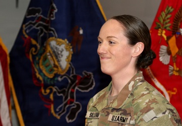 Capt. Casey Sullivan promoted during ceremony