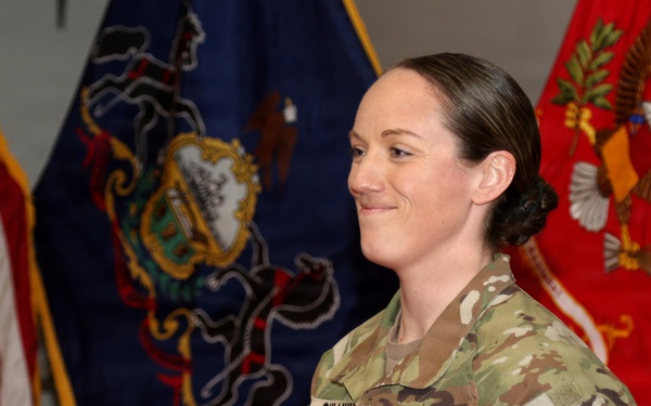 Capt. Casey Sullivan promoted during ceremony