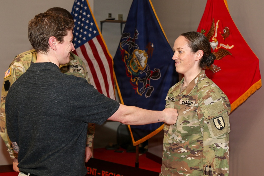 Capt. Casey Sullivan promoted during ceremony