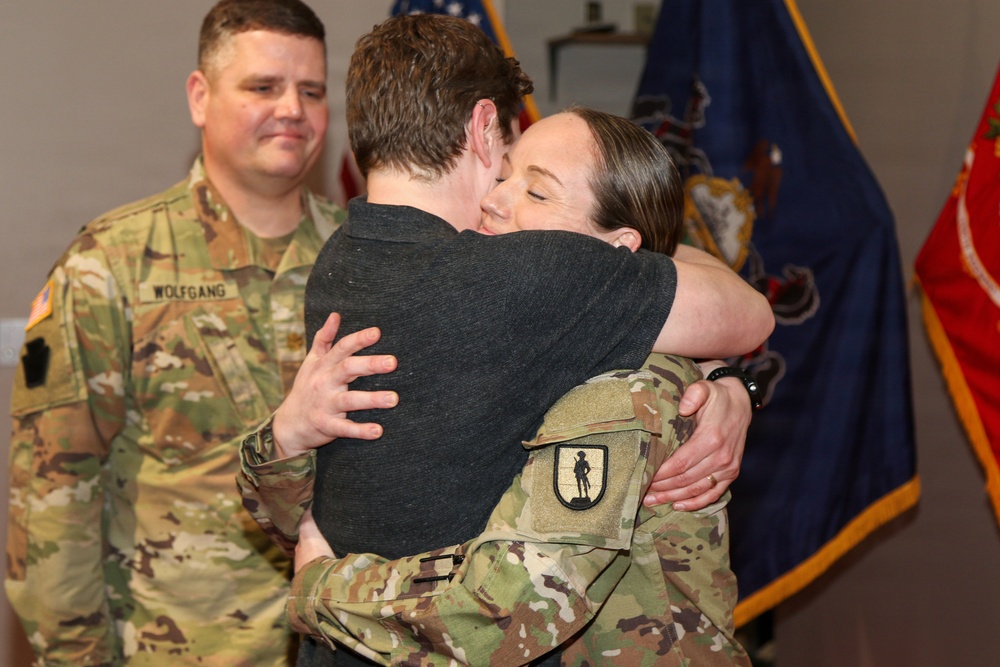 Capt. Casey Sullivan promoted during ceremony