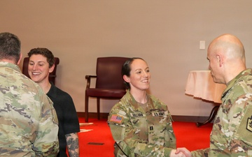 Capt. Casey Sullivan promoted during ceremony