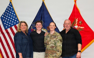 Capt. Casey Sullivan promoted during ceremony
