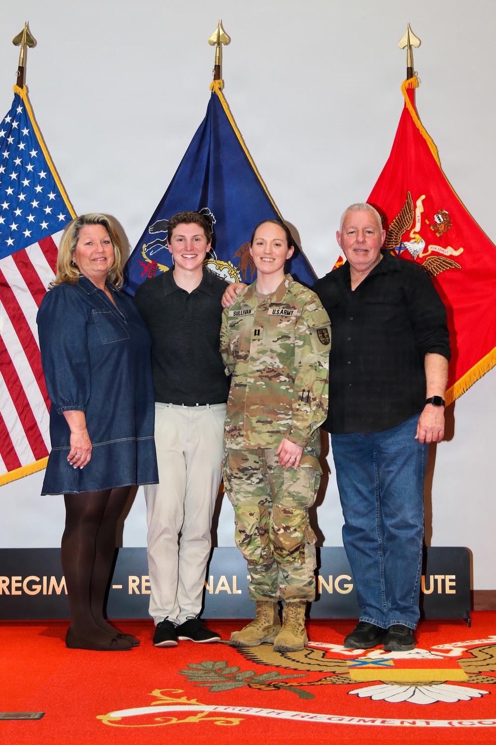 Capt. Casey Sullivan promoted during ceremony