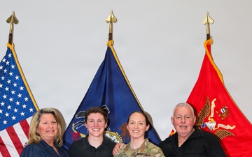 Capt. Casey Sullivan promoted during ceremony