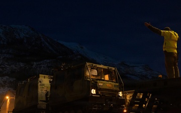 CORE26 | Norwegian, U.S. Forces Conduct Logistics Operations for Arctic Exercise