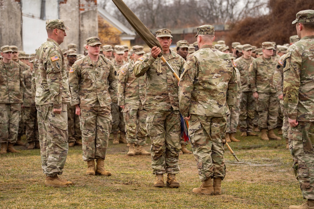 103rd Brigade Engineer Battalion deactivation ceremony